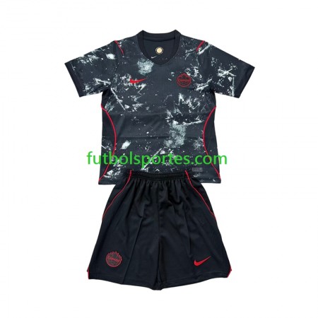 Camiseta Canadá Niño Segunda Equipación Copa Mundo 2026